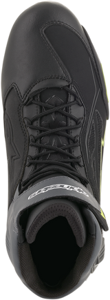 Zapatillas ALPINESTARS Faster-3 Drystar® - Negro/Gris/Amarillo - Talla 12 de EE. UU. 2540719175-12