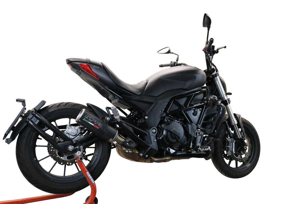 Benelli 502 C 2021-2024 Exhaust GPR Slip-on M3 Black Titanium