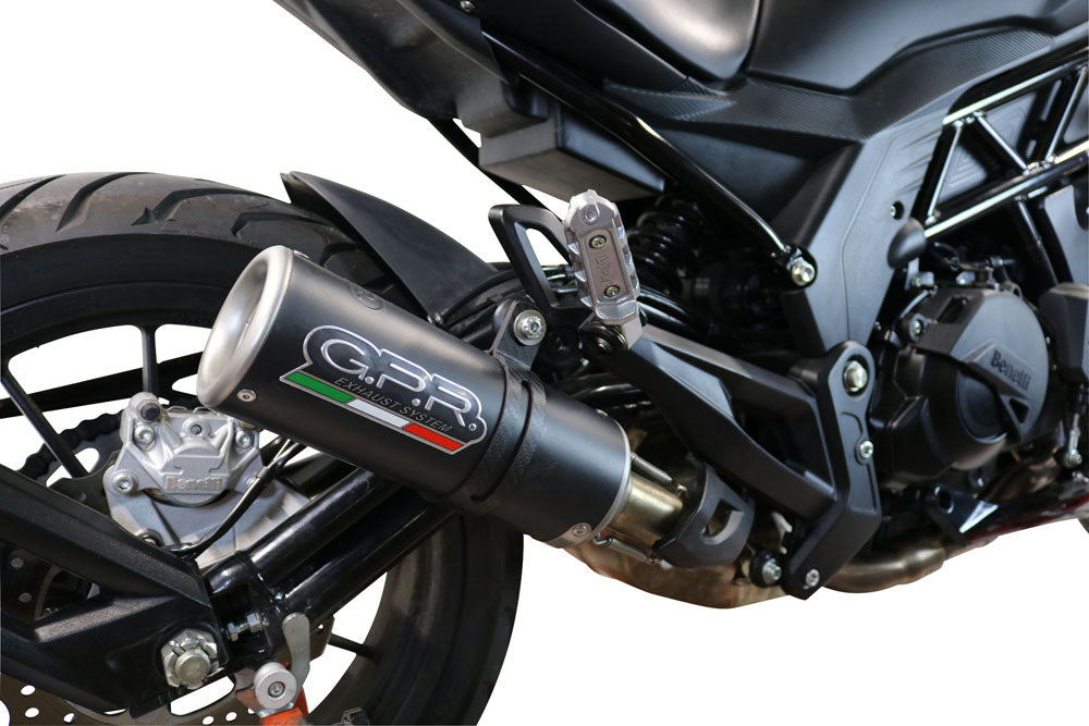 Benelli 502 C 2019-2020  Exhaust GPR Slip-on M3 Black Titanium