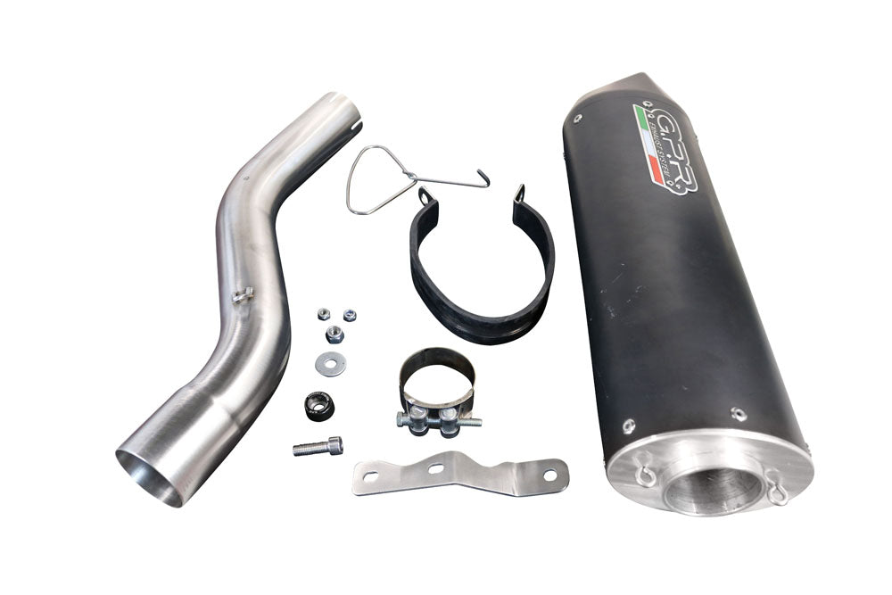 Bmw F900XR F900R 2020-2024 Exhaust GPR Slip-on Furore Evo4 Nero
