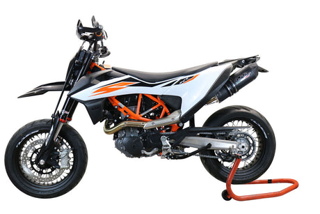 KTM Smc 690 R 2019-2020 Exhaust GPR Slip-on Furore Evo4 Nero