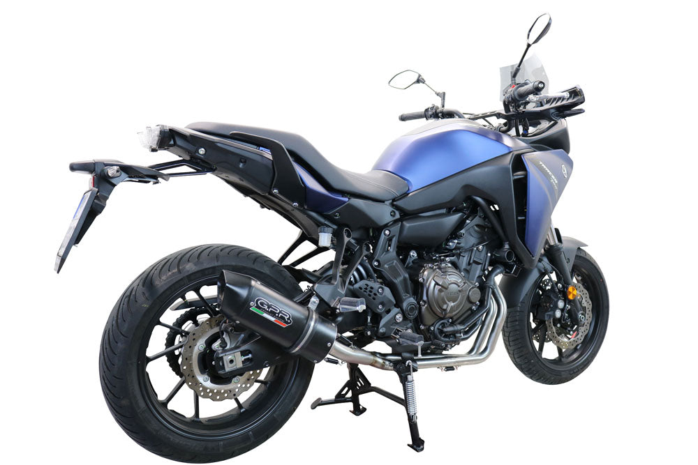 Yamaha Tracer 7 GT 2020-2024 Exhaust GPR Full System Furore Nero
