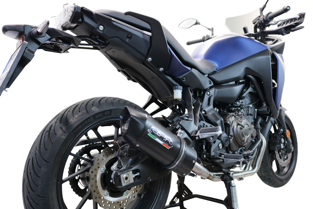 Yamaha Tracer 700 GT 2019-2020 Exhaust GPR Full System Furore Nero