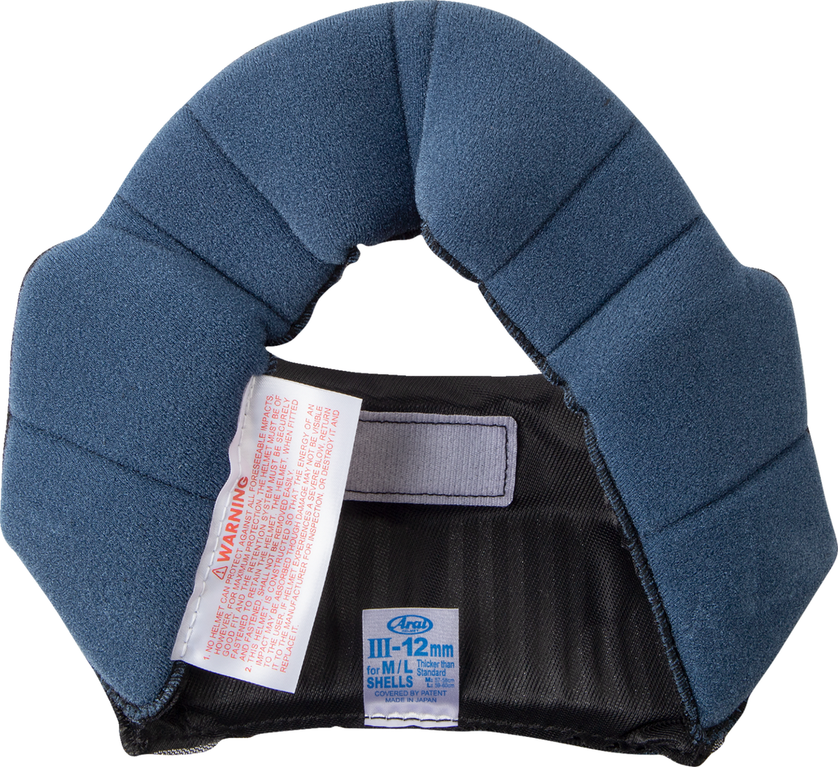 Almohadilla interior ARAI Regent-X - EP III - 12 mm 075851 