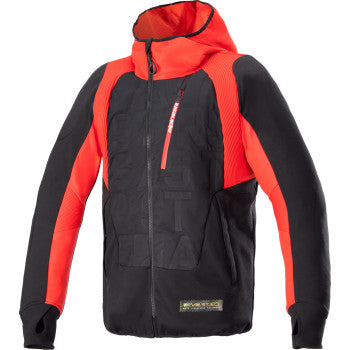 Chaqueta híbrida con capucha ALPINESTARS MSE - Negro/Rojo - XL 4201824-1463-XL