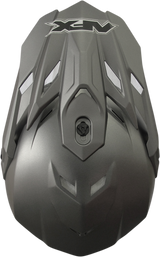 Casco de motocicleta AFX FX-19R - Gris escarcha - Mediano 0110-7053 