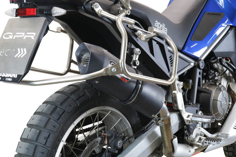 Aprilia Tuareg 660 2025-2026 Exhaust GPR Slip-on Furore Evo4 Nero - photo 9