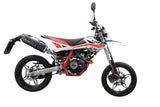 Beta 125 RR MOTARD 2021-2024 Exhaust GPR Slip-on Furore Evo4 Nero