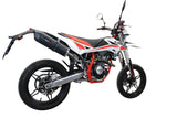 Beta 125 RR MOTARD 2021-2024 Exhaust GPR Slip-on Furore Evo4 Nero