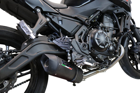 Kawasaki Z650 2017-2020 Exhaust GPR Full System Furore Evo4 Nero