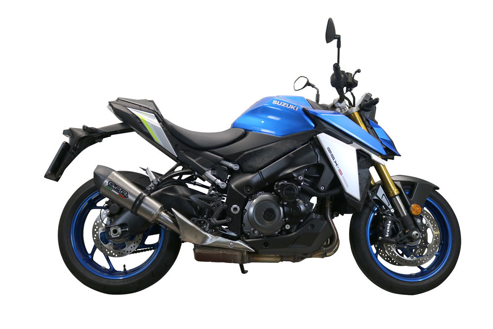 Suzuki GSXS 1000F 2021-2025 Exhaust GPR Slip-on Grand Prix Evo Titanium