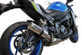 Suzuki GSXS 1000 2015-2016  Exhaust GPR Slip-on M3 Inox 