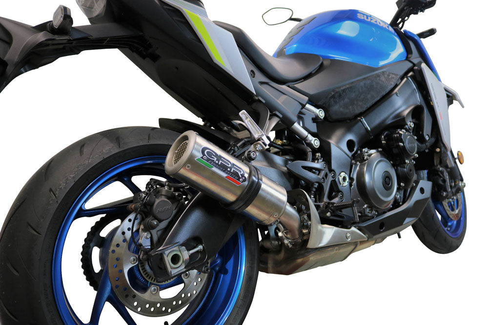 Suzuki GSXS 1000 GT 2017-2020 Exhaust GPR Slip-on M3 Inox 