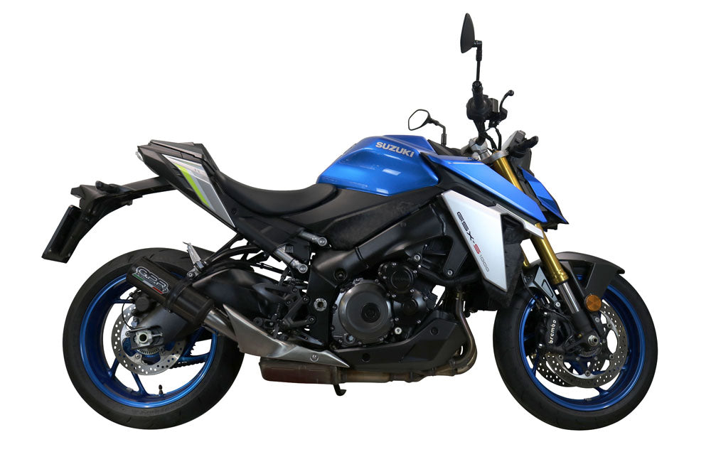 Suzuki GSXS 1000 GT 2021-2024 Exhaust GPR Slip-on M3 Black Titanium