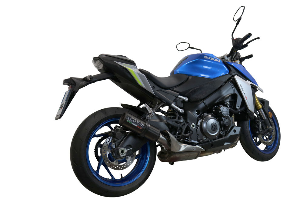 Suzuki GSXS 1000 GT 2021-2024 Exhaust GPR Slip-on M3 Black Titanium