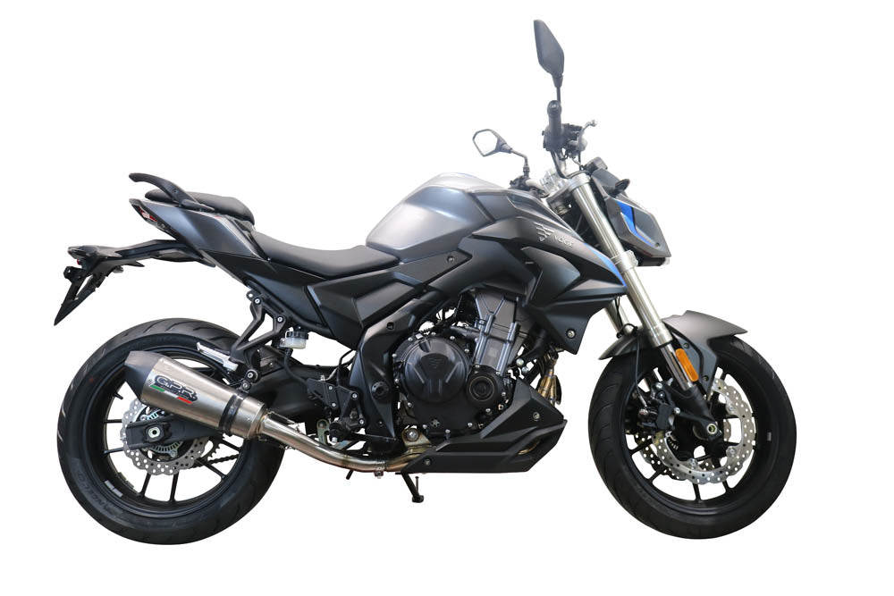 Voge 500DS 2021-2024 Exhaust GPR Slip-on Grand Prix Evo Titanium