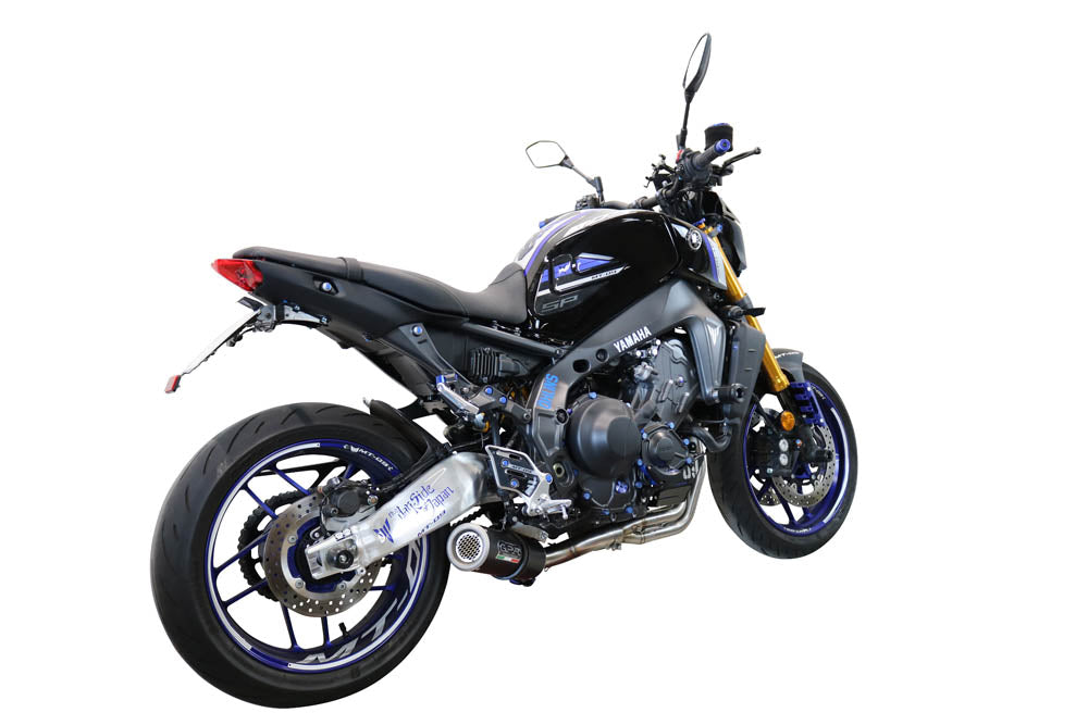 Sistema de escape completo GPR Yamaha XSR 900 2022-2025 M3 negro titanio