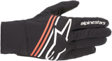 Guantes ALPINESTARS Reef - Negro/Blanco/Rojo Fluo - 2XL 3569020-1231-2X