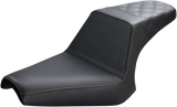 Asiento SADDLEMEN Step Up - Trasero con costuras enrejadas - Negro Y13-16-173 