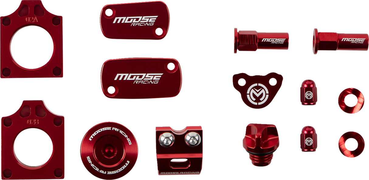 Kit de accesorios MOOSE RACING para Honda CRF450R/RX 2021-2022 (rojo) M57-1009R 