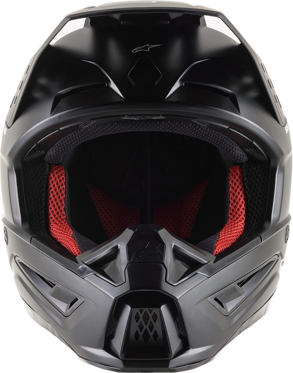Casco de motocicleta ALPINESTARS SM5 - Sólido - Negro mate - Pequeño 8303121-110-SM