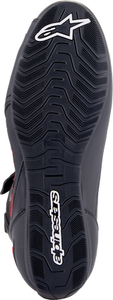 Zapatillas ALPINESTARS Faster-3 Rideknit® - Negro/Gris/Rojo - Talla 12 de EE. UU. 2510319-1993-12
