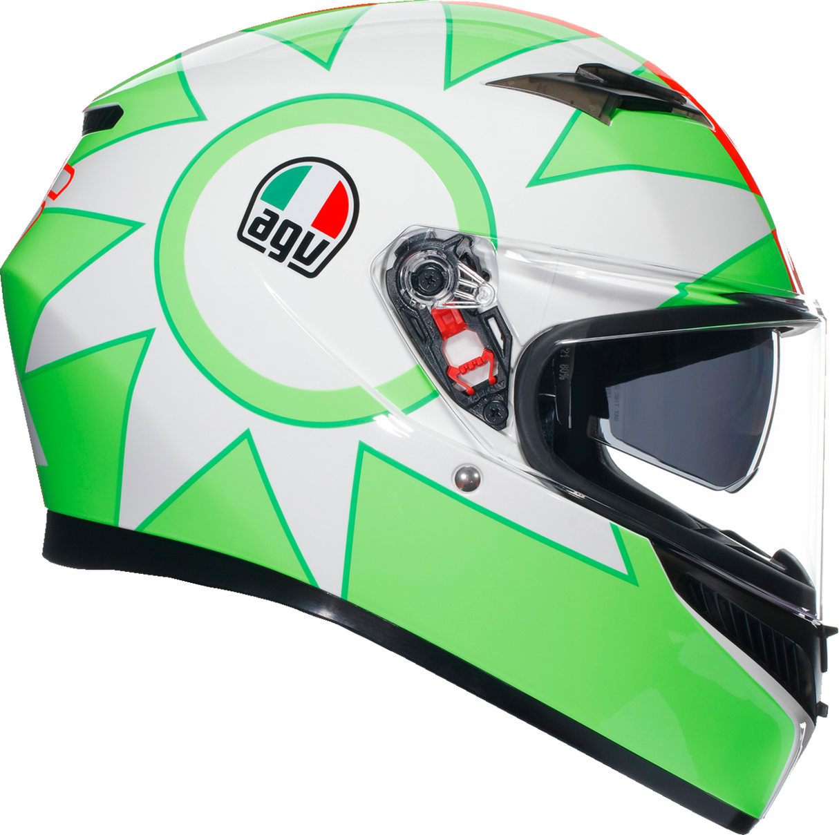 Casco de moto AGV K3 - Rossi Mugello 2018 - Mediano 2118381004005M