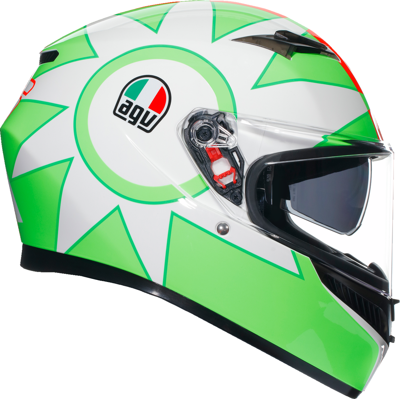 AGV K3 Motorcycle Helmet - Rossi Mugello 2018