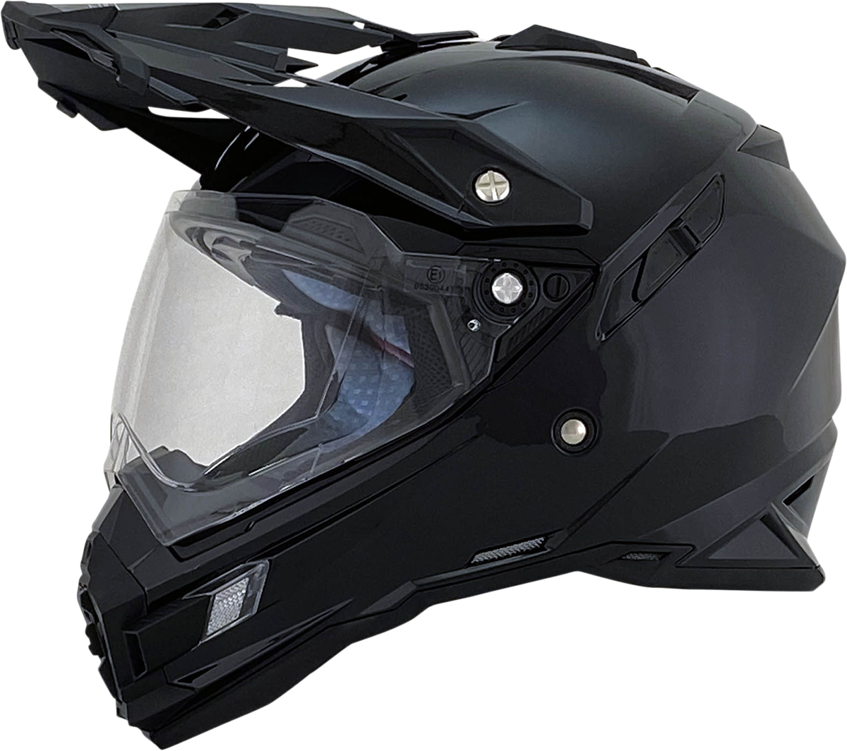 Casco de motocicleta AFX FX-41DS - Negro brillante - Talla grande 0110-3745 