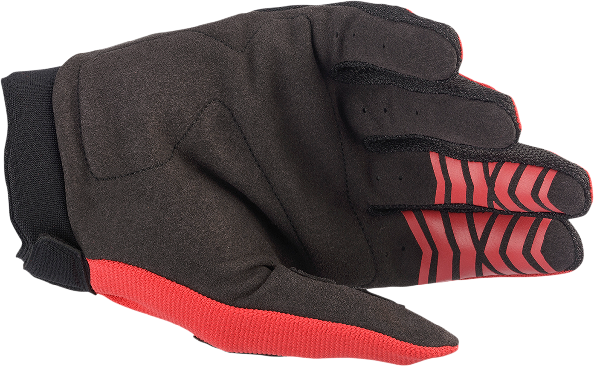 Guantes ALPINESTARS para jóvenes - Rojo brillante/Negro - Pequeños 3543622-3031-S