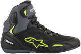 Zapatillas ALPINESTARS Faster-3 Drystar® - Negro/Gris/Amarillo - Talla 9.5 (EE. UU.) 2540719175-9.5