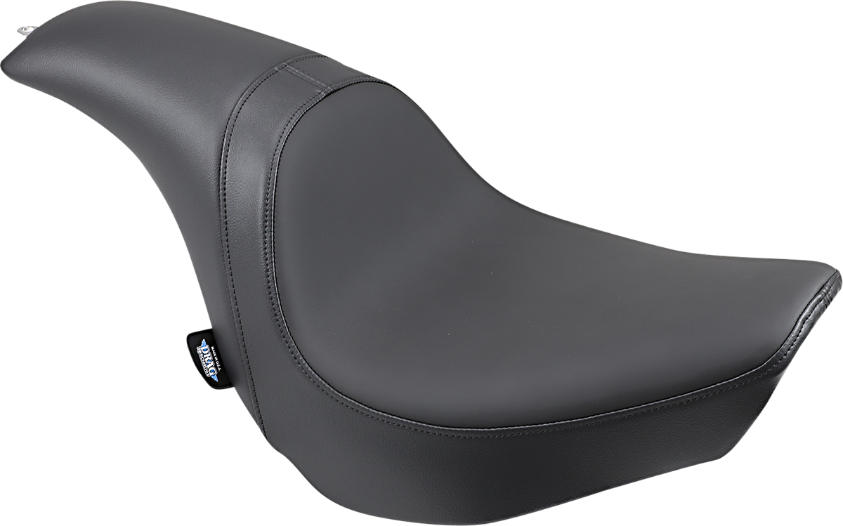 Asiento Predator de DRAG SPECIALTIES - Liso - Cuero solar 0802-1265