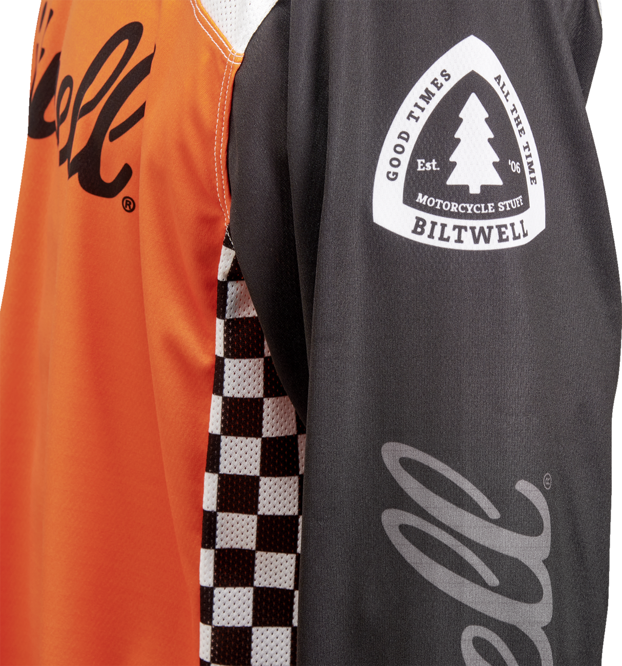 Camiseta BILTWELL Good Times - Naranja/Negro - Pequeña 8120-087-002 
