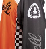 Camiseta BILTWELL Good Times - Naranja/Negro - Pequeña 8120-087-002 