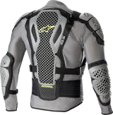 Chaqueta de protección ALPINESTARS Bionic Action v2 - Gris/Negro/Amarillo - XL 6506823-915-XL