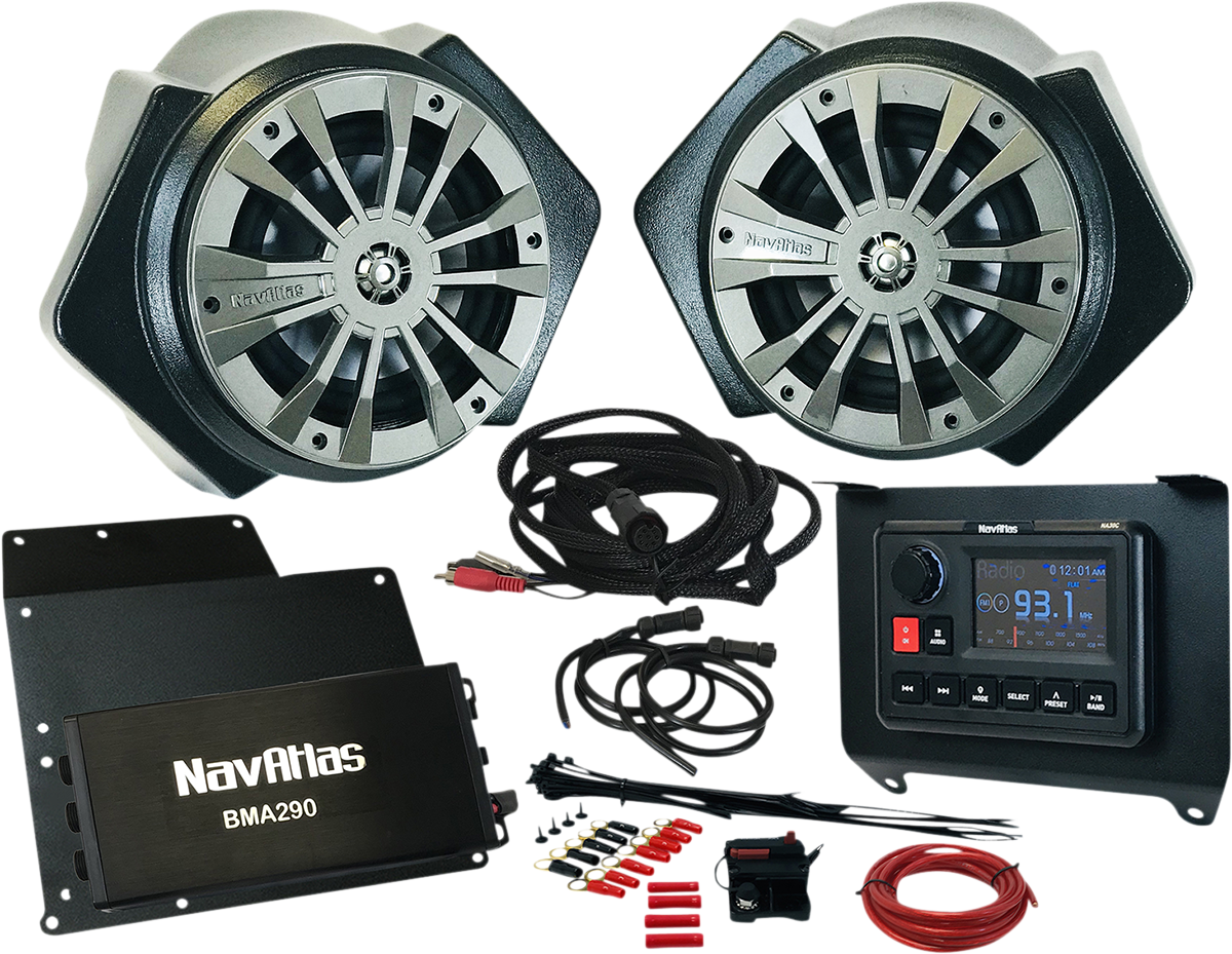 Kit de audio NAVATLAS - Zona 2 - Turbo RZR1ZONE2 