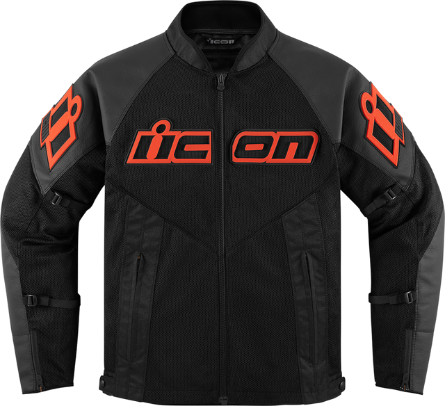 ICON Mesh AF™ Leather Jacket - Slayer - Small 2810-3907