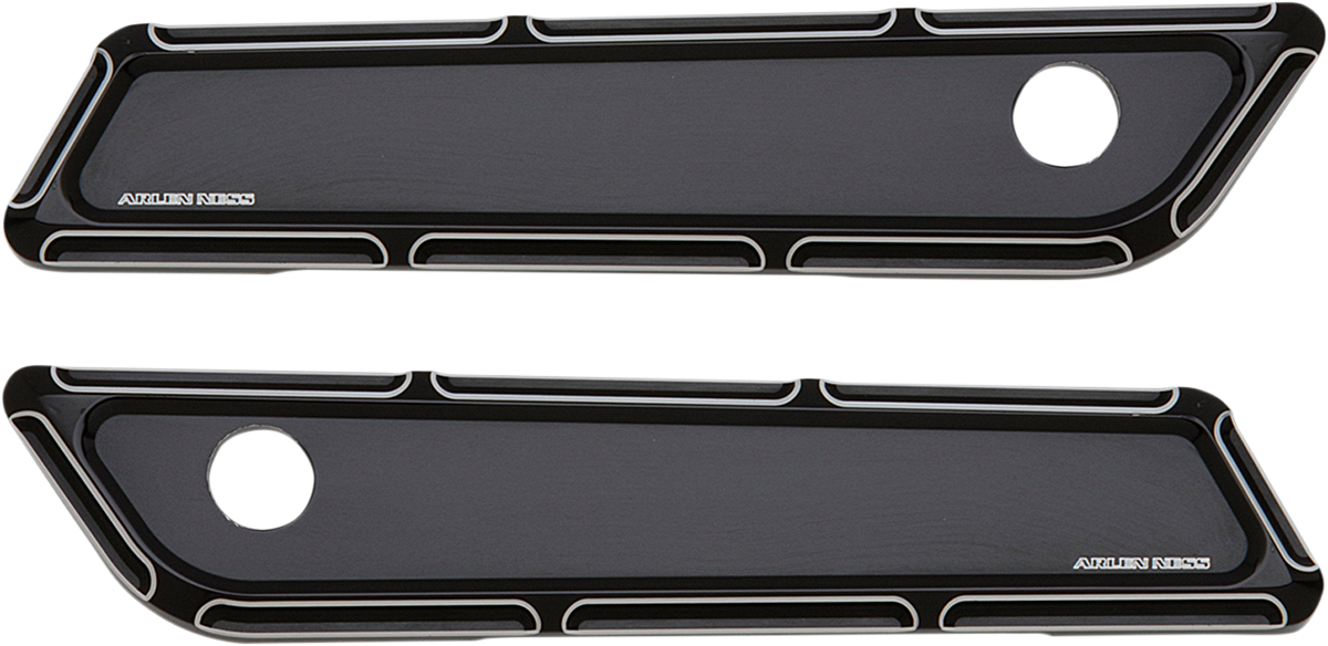 Cubierta de pestillo biselado ARLEN NESS - Negro 03-585