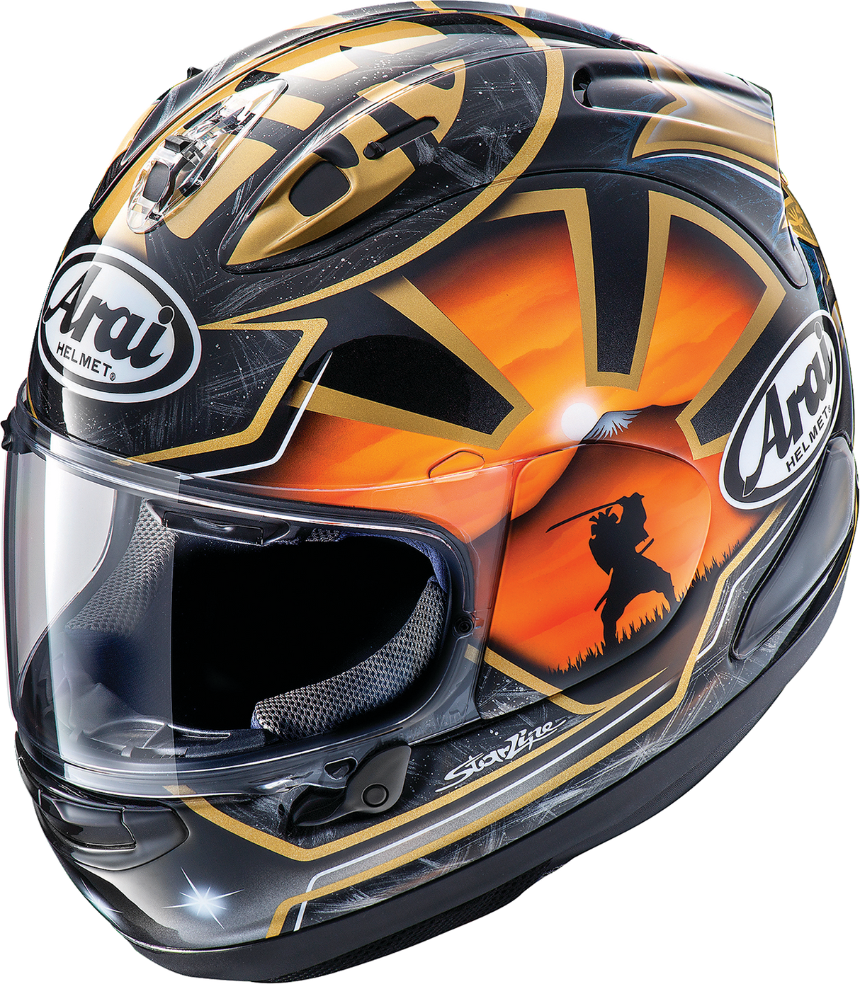 ARAI Corsair-X Motorcycle Helmet - Dani Samurai-2 - Black - Medium 0101-15769