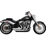 Sistema de escape escalonado VANCE &amp; HINES Shortshots - Cromo 17335-22 