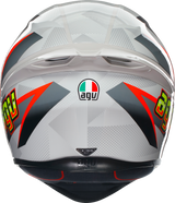 Casco de moto AGV K1 S - Blipper - Gris/Rojo - Pequeño 2118394003030S