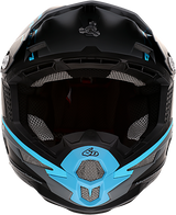 Casco de motocicleta 6D ATR-1 - Stealth - Cian - Grande 10-4627