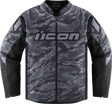 ICON Hooligan CE Tiger's Blood Jacket - Gray - Small 2820-6159