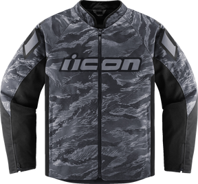 ICON Hooligan CE Tiger's Blood Jacket - Gray - XL 2820-6162