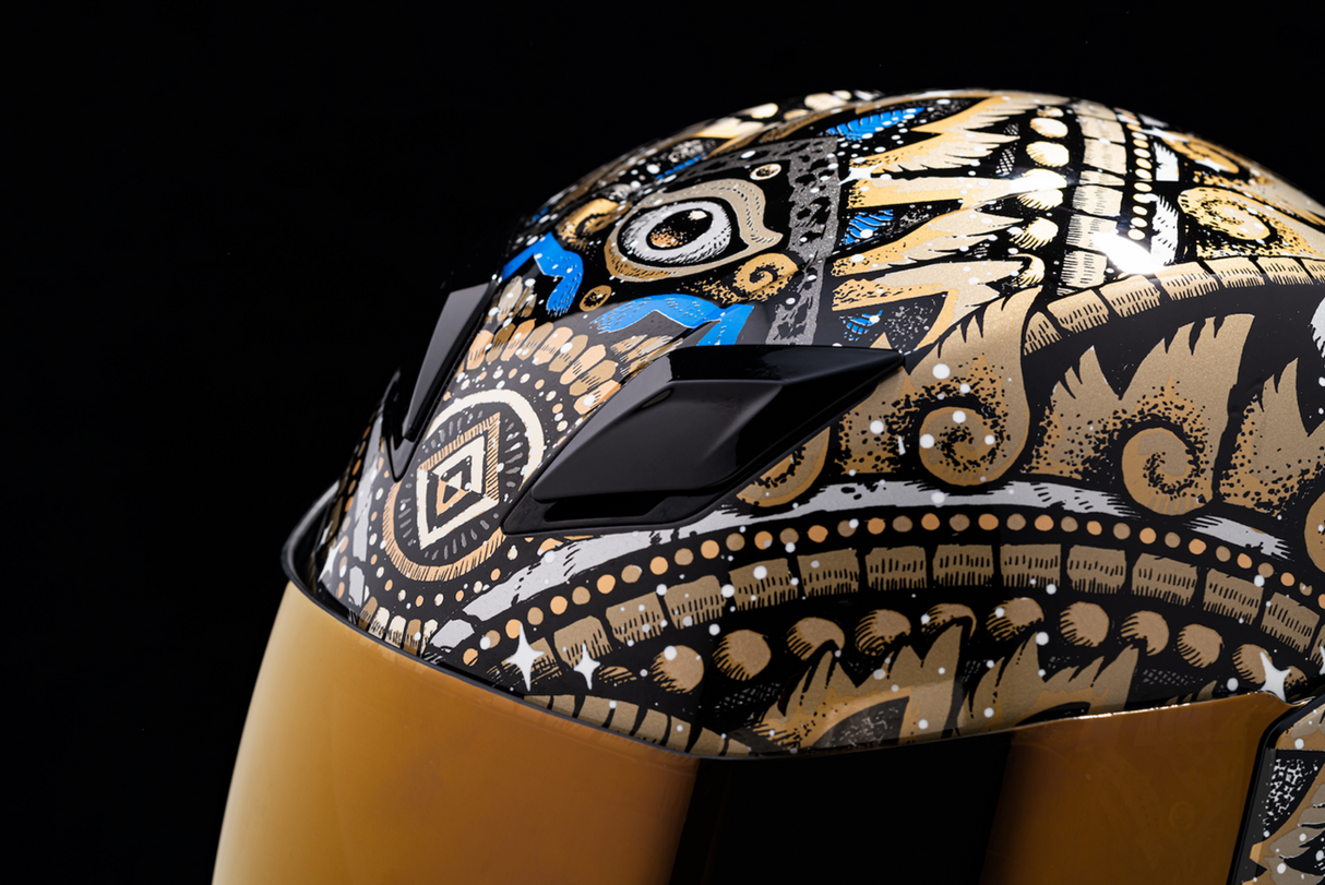 Casco ICON Airflite™ - DayTripper - Dorado - Mediano 0101-14701