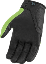 Guantes ICON Hooligan™ CE - Verde - Pequeños 3301-4366
