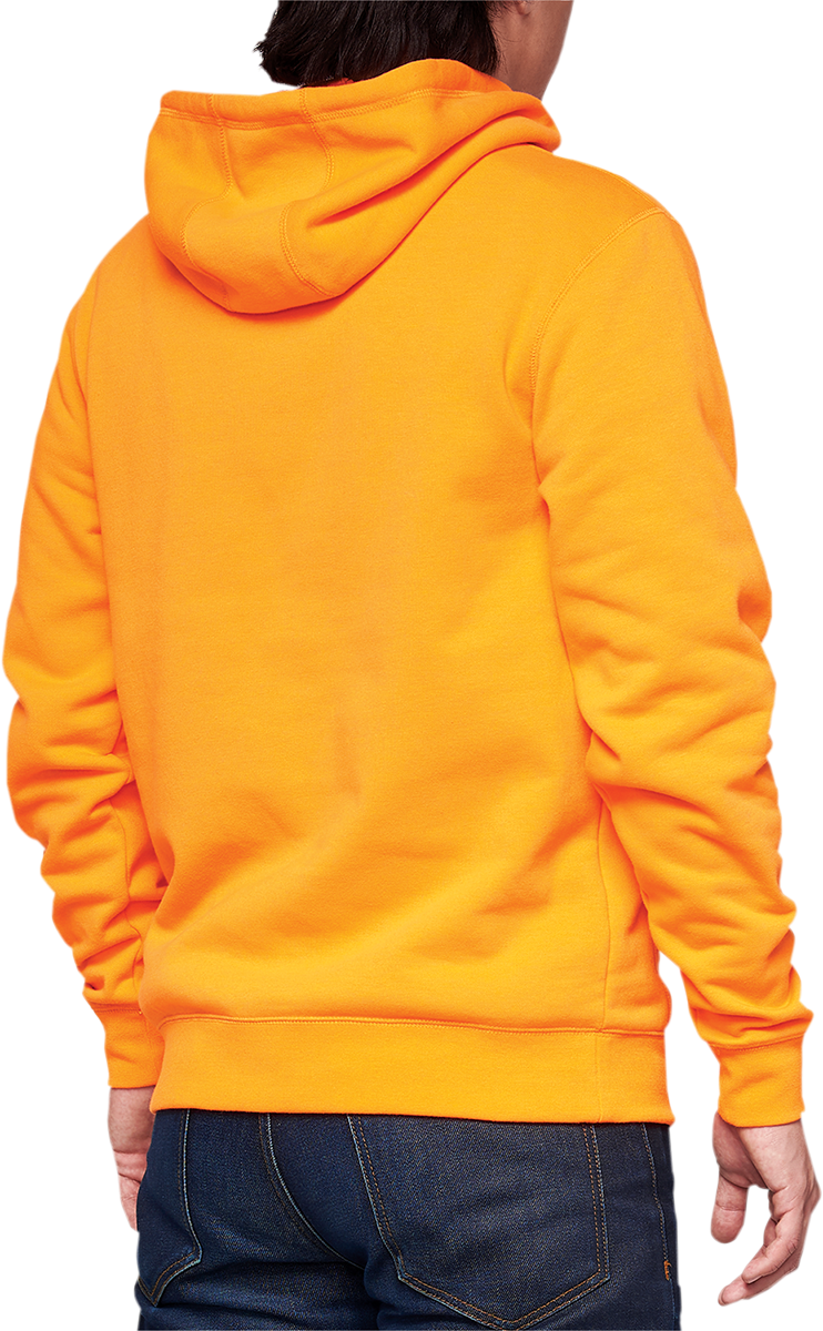 Sudadera con capucha y bolsillo tipo canguro 100% BB33 - Naranja - Talla pequeña BB-36045-476-10