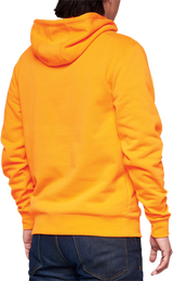Sudadera con capucha y bolsillo tipo canguro 100% BB33 - Naranja - Talla pequeña BB-36045-476-10