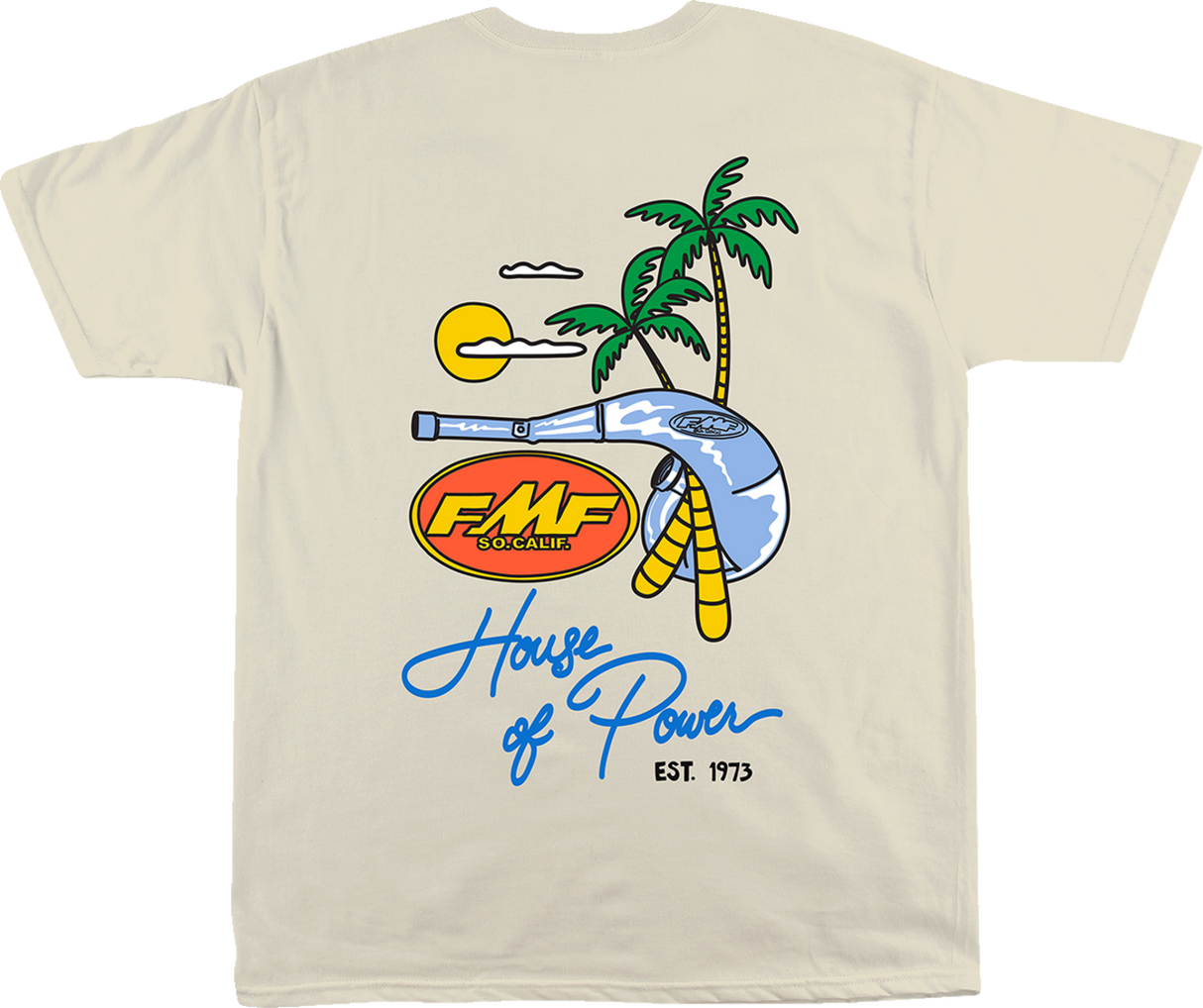 Camiseta FMF Good Times - Natural - Talla grande SP23118900NATL 3030-23039 