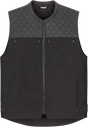 ICON Chamonix Denim Vest - Black - 3XL 2830-0557
